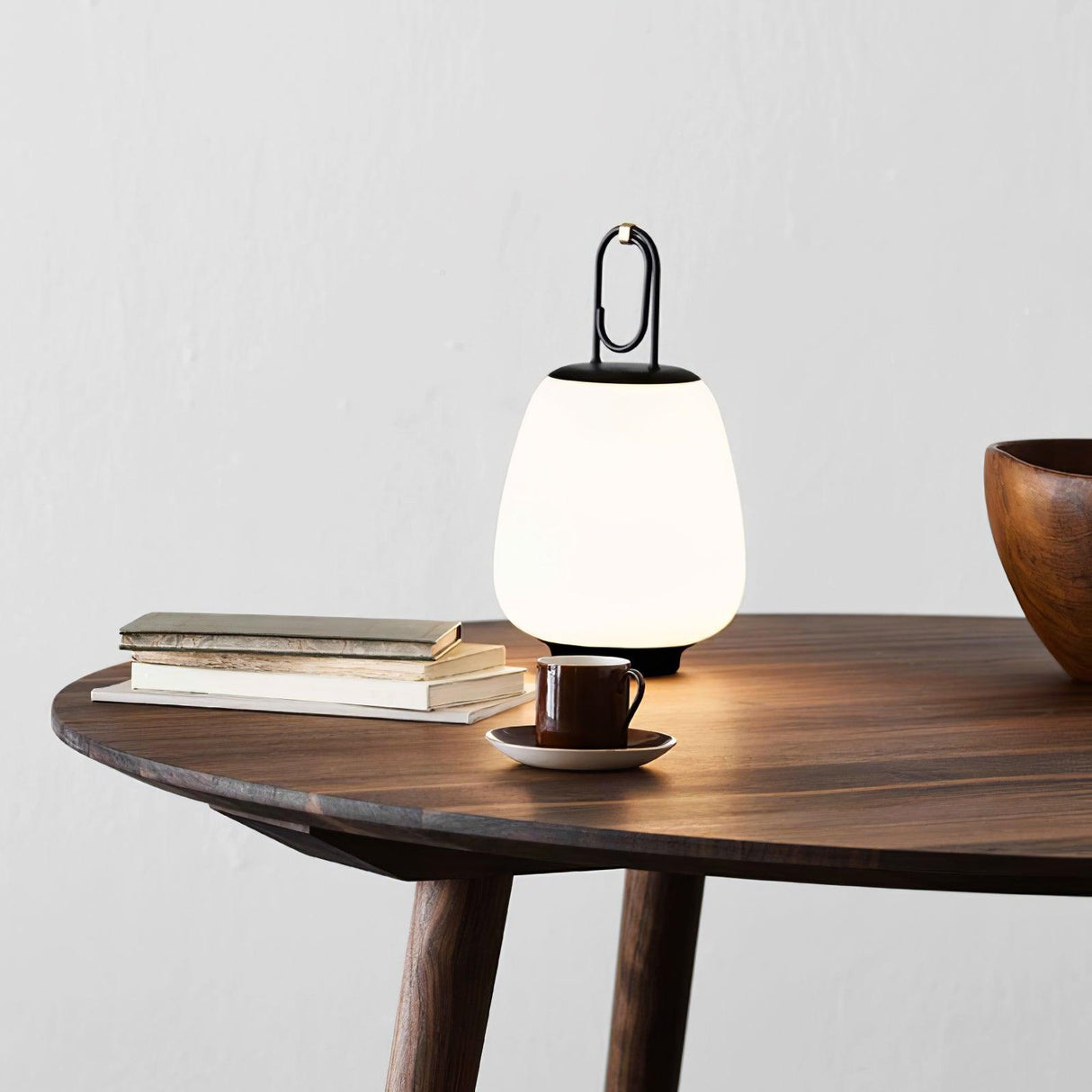 GlowMate Tragbare Laterne Tischlampe | Eingebaute Batterie | LED Licht | Warmes & Kühles Licht | Perfekte Stimmungsbeleuchtung