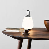 GlowMate Tragbare Laterne Tischlampe | Eingebaute Batterie | LED Licht | Warmes & Kühles Licht | Perfekte Stimmungsbeleuchtung