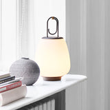 GlowMate Tragbare Laterne Tischlampe | Eingebaute Batterie | LED Licht | Warmes & Kühles Licht | Perfekte Stimmungsbeleuchtung