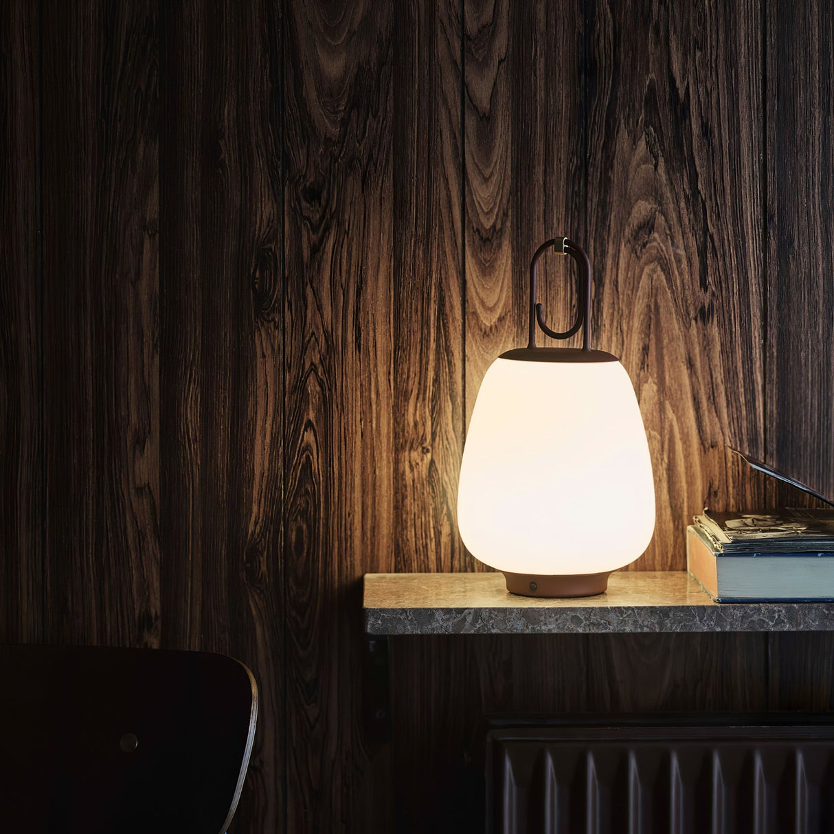 GlowMate Tragbare Laterne Tischlampe | Eingebaute Batterie | LED Licht | Warmes & Kühles Licht | Perfekte Stimmungsbeleuchtung