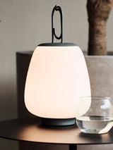 GlowMate Tragbare Laterne Tischlampe | Eingebaute Batterie | LED Licht | Warmes & Kühles Licht | Perfekte Stimmungsbeleuchtung