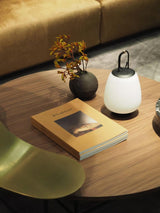 GlowMate Tragbare Laterne Tischlampe | Eingebaute Batterie | LED Licht | Warmes & Kühles Licht | Perfekte Stimmungsbeleuchtung
