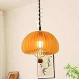 LustraGourd Kürbis Verstellbare Pendelleuchte | Elegantes Design | Flexible Beleuchtung für Zuhause