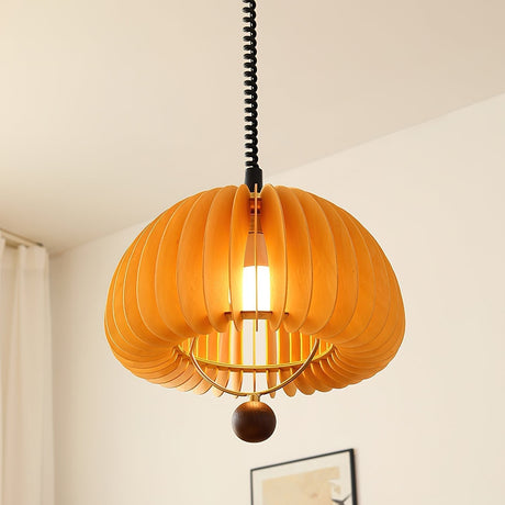 LustraGourd Kürbis Verstellbare Pendelleuchte | Elegantes Design | Flexible Beleuchtung für Zuhause