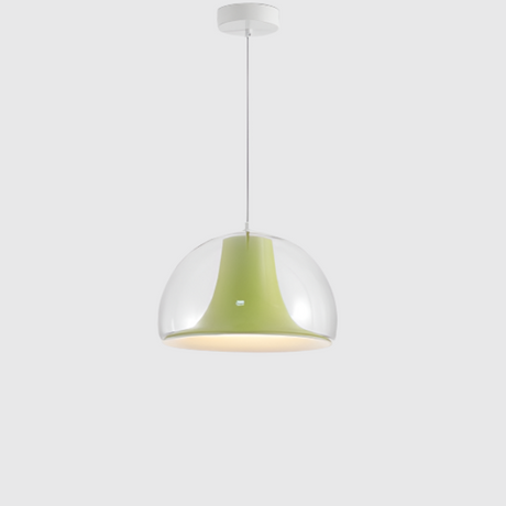 Glasya Halbkreisförmige Quallen Glas Pendelleuchte | Elegante Beleuchtung | Modernes Design | Deko für Zuhause