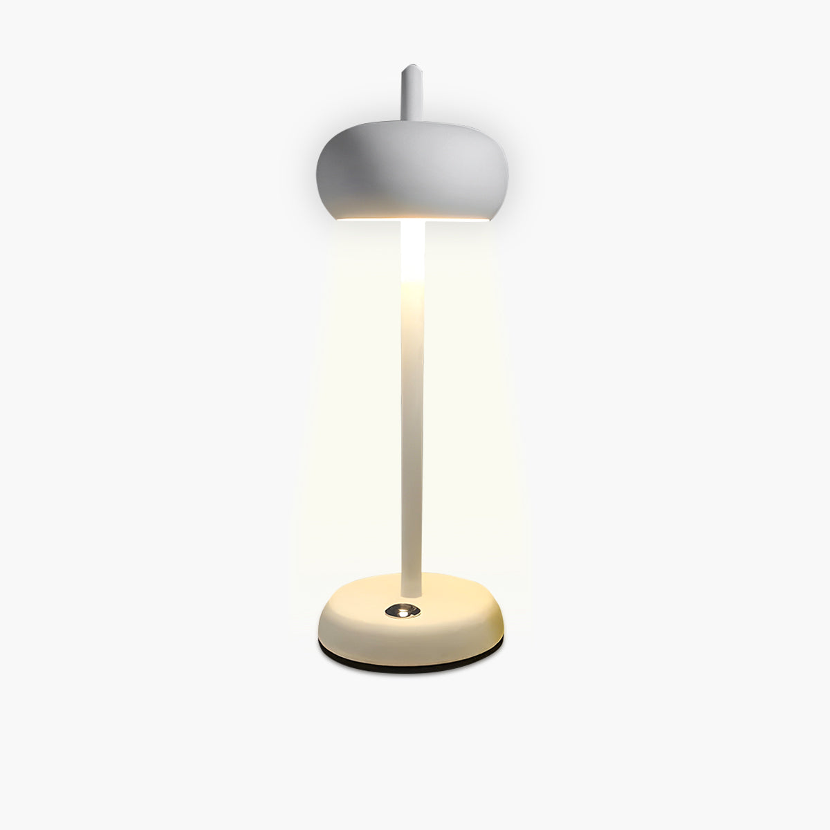 NovaGleam Minimalist Tischleuchte | Kabellos | LED-Licht | Dekoration für Zuhause