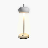 NovaGleam Minimalist Tischleuchte | Kabellos | LED-Licht | Dekoration für Zuhause