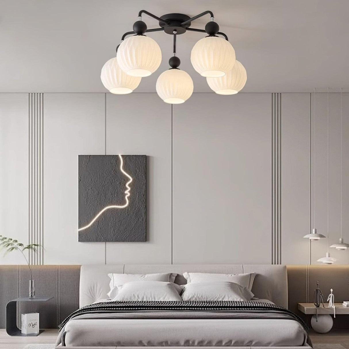 Lumisfera Moderne LED-Deckenleuchte | Zeitloses Design | Dimmbar | Elegante Beleuchtung für Wohn- und Esszimmer