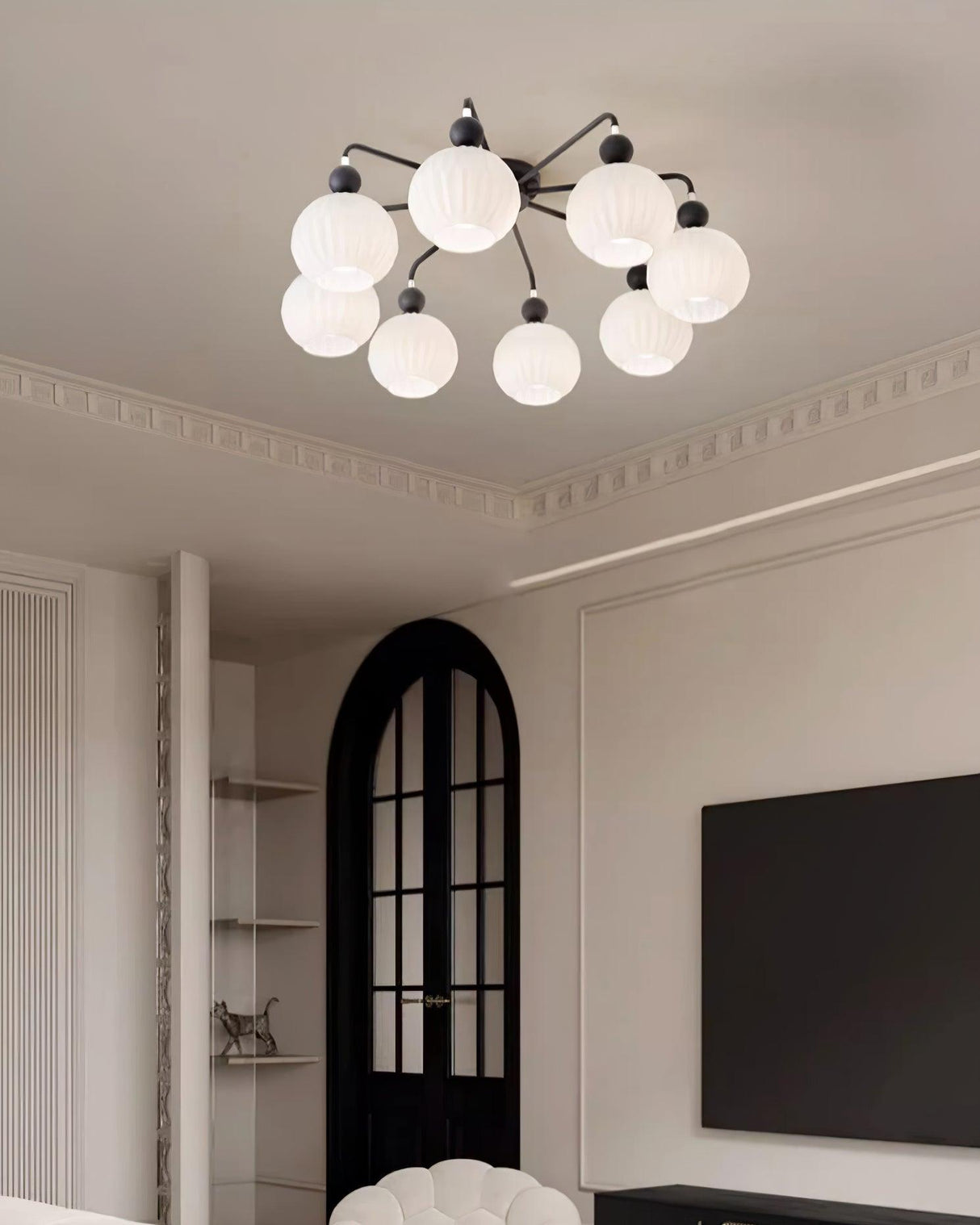 Lumisfera Moderne LED-Deckenleuchte | Zeitloses Design | Dimmbar | Elegante Beleuchtung für Wohn- und Esszimmer