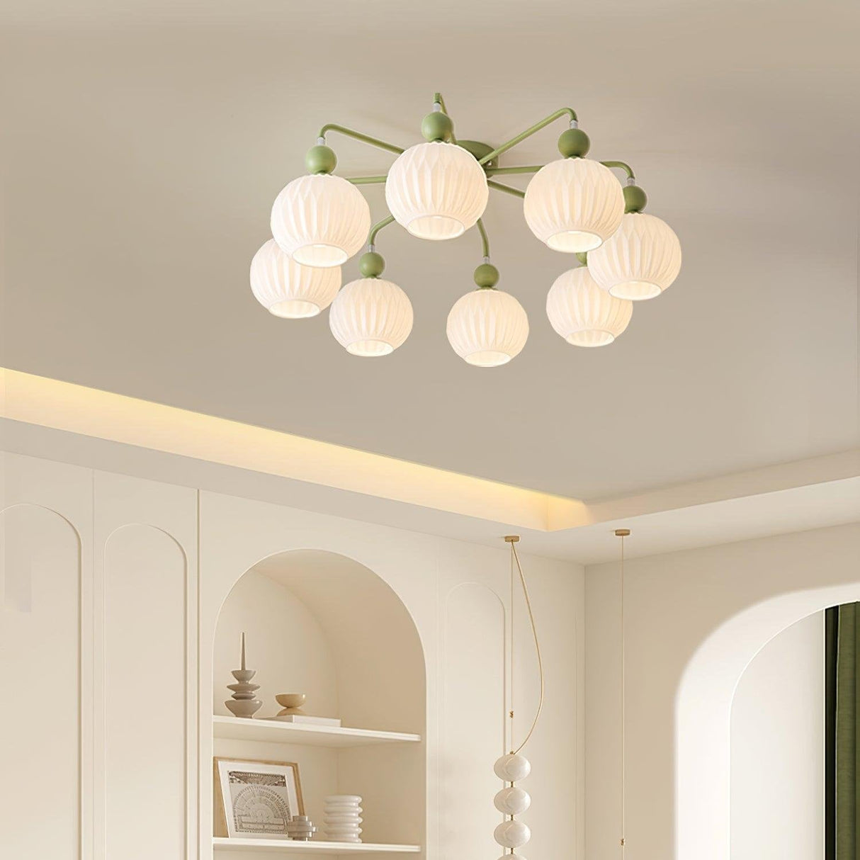 Lumisfera Moderne LED-Deckenleuchte | Zeitloses Design | Dimmbar | Elegante Beleuchtung für Wohn- und Esszimmer