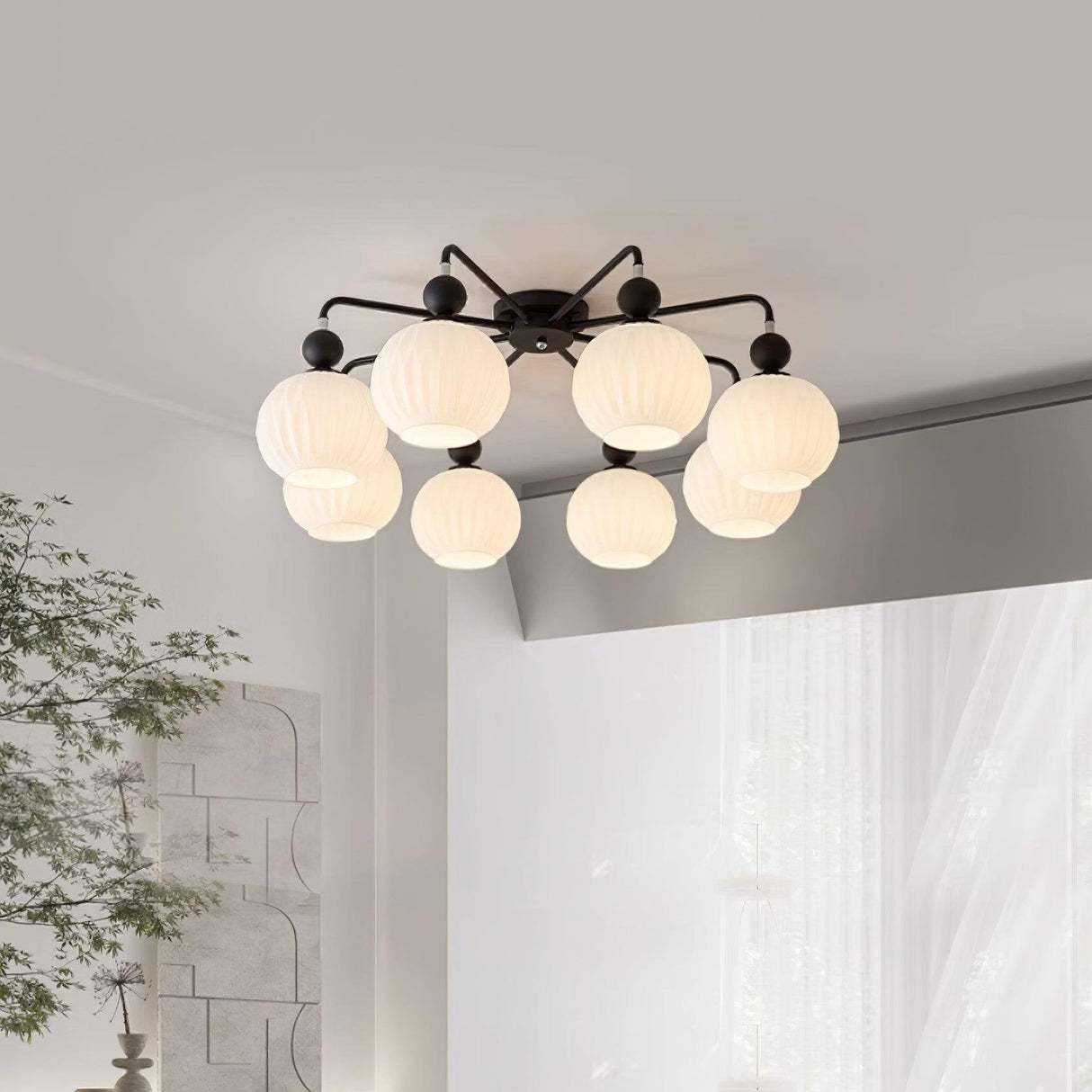 Lumisfera Moderne LED-Deckenleuchte | Zeitloses Design | Dimmbar | Elegante Beleuchtung für Wohn- und Esszimmer