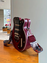 GuitarHero Vintage Retro Gitarren-Crossbody-Tasche | Rockiger Look | Modische Umhängetasche