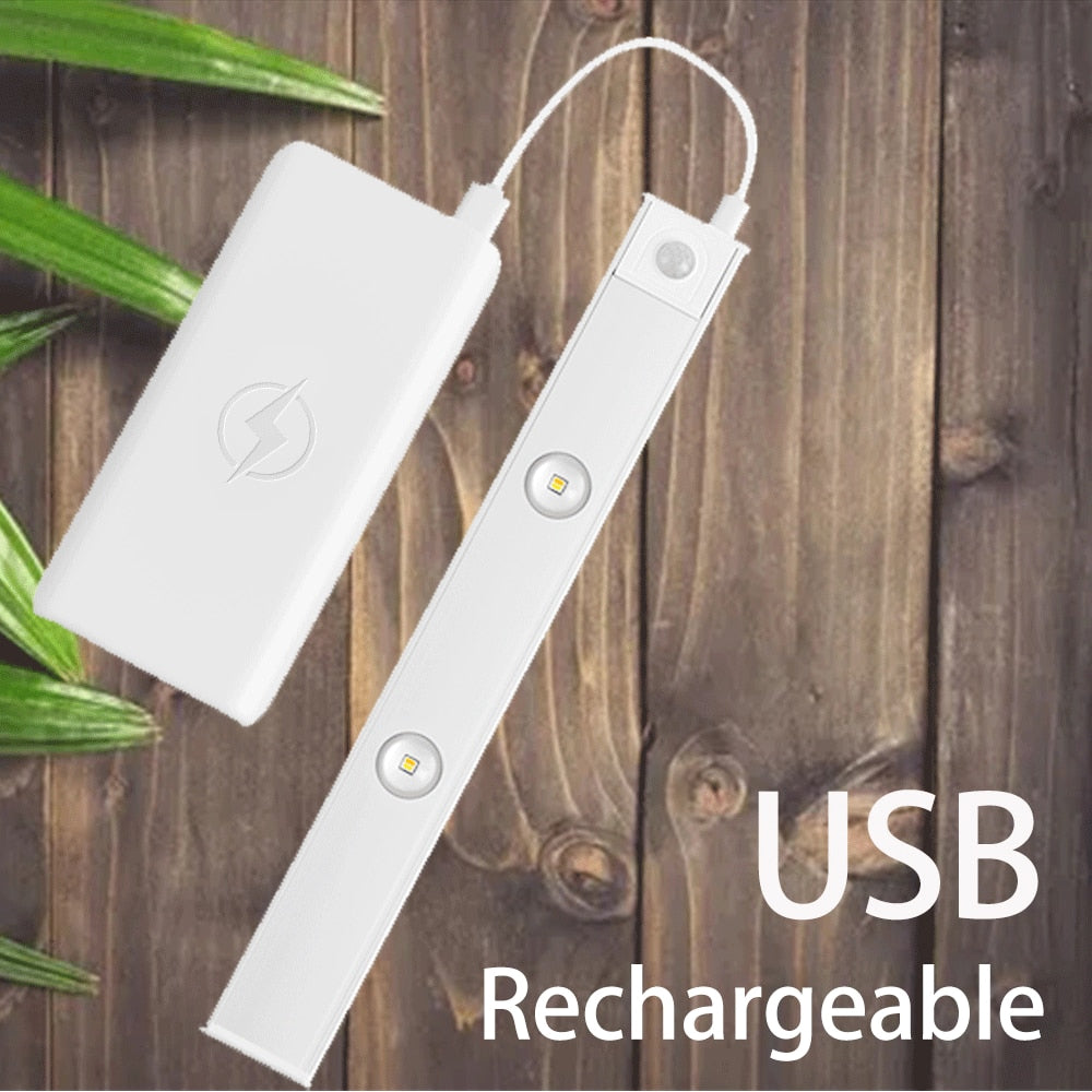 LumiShine Sensor Nachtlicht | Bewegungsmelder | Energiesparend | Kabelloses Design | 1+1 Aktion