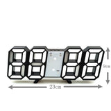 ChronoSync LED Digitaluhr | Multifunktionale Tisch- & Wanduhr | Modernes Design | Alarm & Temperaturanzeige