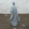 TranquilStone Buddha Figuren Set | Meditative Mönchs Statuen | Zen Garten Dekoration | Achtsamkeit & Feng Shui Deko für Zuhause