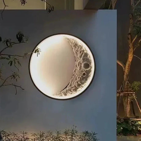 LunaArc Halbmond-Wandleuchte | LED Stimmungslicht | Dekorative Beleuchtung für Zuhause