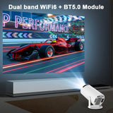 Vision4K Android Projektor Pro | 4K UHD Beamer | WLAN & Bluetooth | Heimkino & Streaming