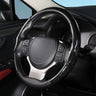 DriveStyle Lenkradbezug 36 cm | Rutschfester Auto-Lenkradschutz | Hochwertiges Material | Komfort und Stil