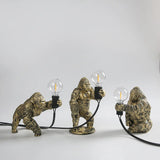 PrimalGlow Gorilla Tischlampe | LED Nachtleuchte | Tierische Tischbeleuchtung für Zuhause