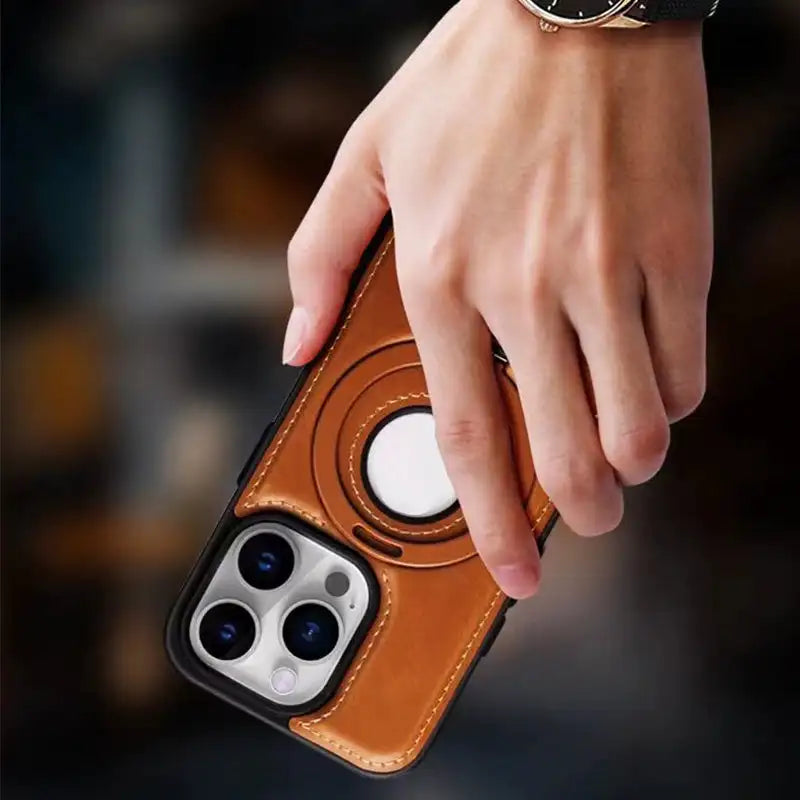 MagCase Pro™ Magnetische iPhone-Hülle mit unsichtbarem Ringständer | Stoßfest | Elegantes Design | 360° Schutz