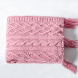 HeartKnit Kuscheldecke aus Chenille | Strickdesign | Für Bett & Sofa | Weich & Gemütlich