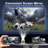 Vision4K Android Projektor Pro | 4K UHD Beamer | WLAN & Bluetooth | Heimkino & Streaming