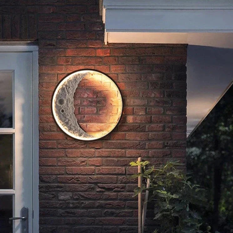 LunaArc Halbmond-Wandleuchte | LED Stimmungslicht | Dekorative Beleuchtung für Zuhause