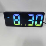 VoiceSnooze LED Wecker mit Sprachsteuerung | Stiller Nachtmodus | Modernes Design