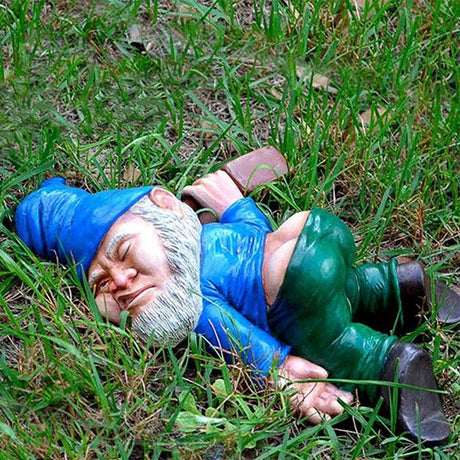 Gnomify Gartenzwerge | Lustige Gartenfiguren | Lebhafte Dekoration für Garten & Balkon | Wetterfest
