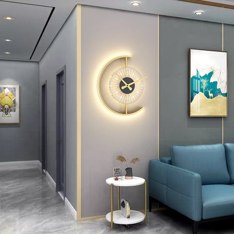 ChronoBright LED Minimaluhr | Digital | Modernes Design | Tisch- und Wandmontage