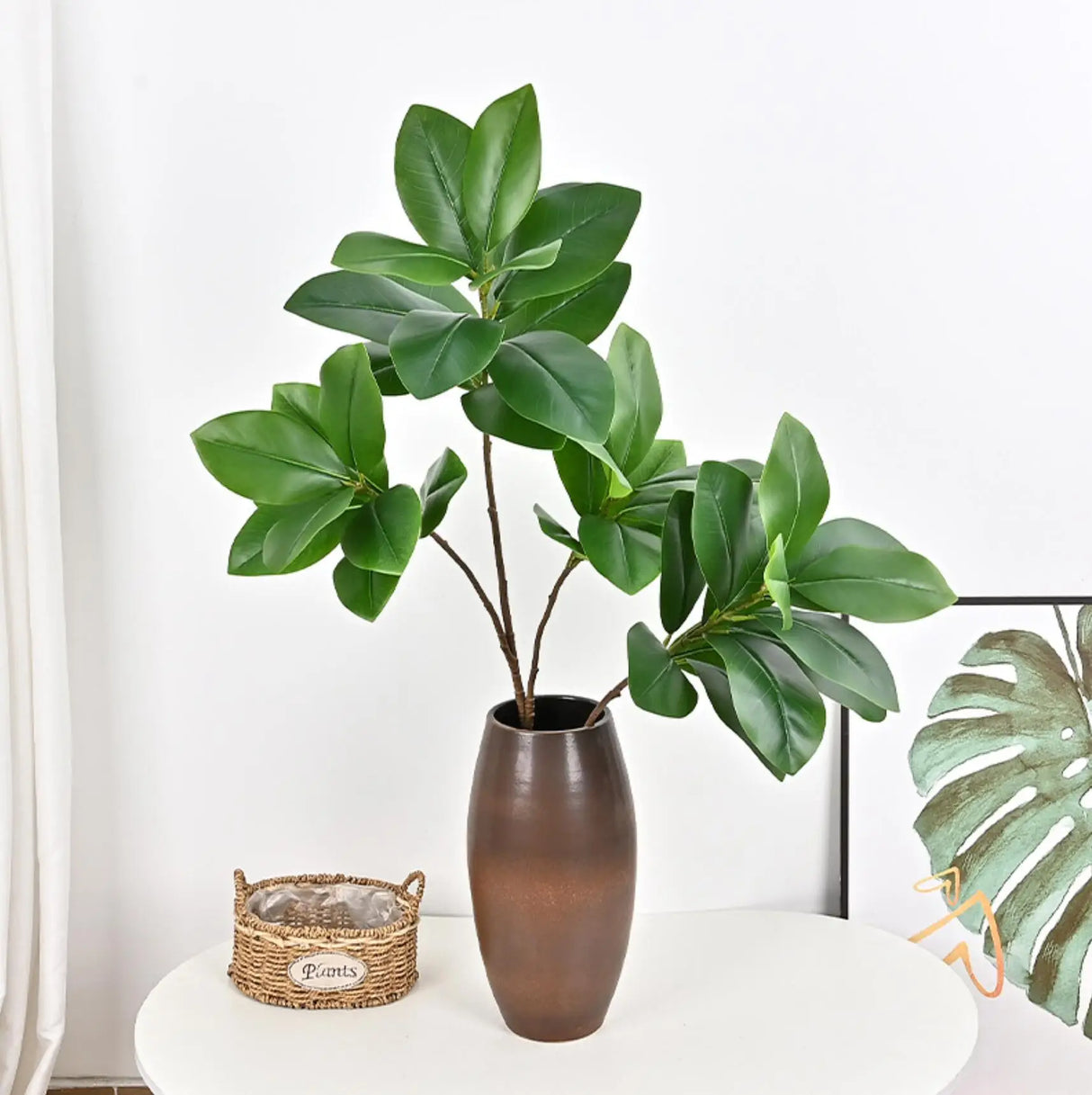 GreenBliss Deko-Zweige | Kunst-Feigenzweige | Natürliche Optik | Dekoration für Zuhause und Büro