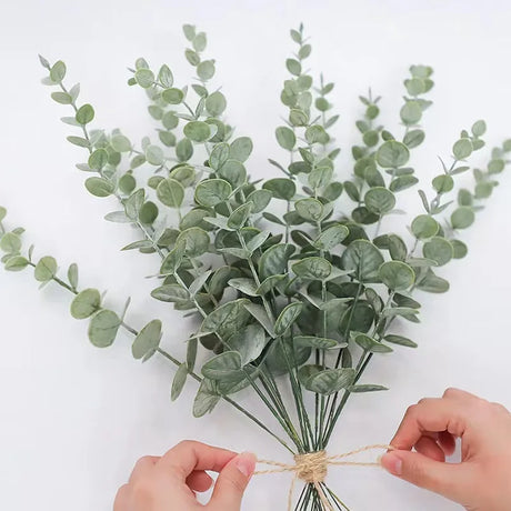 EverLeaf Künstliche Eukalyptus-Zweige | Realistische Deko-Zweige | Langlebige Pflanzen-Optik | Perfekt für Zuhause & Events