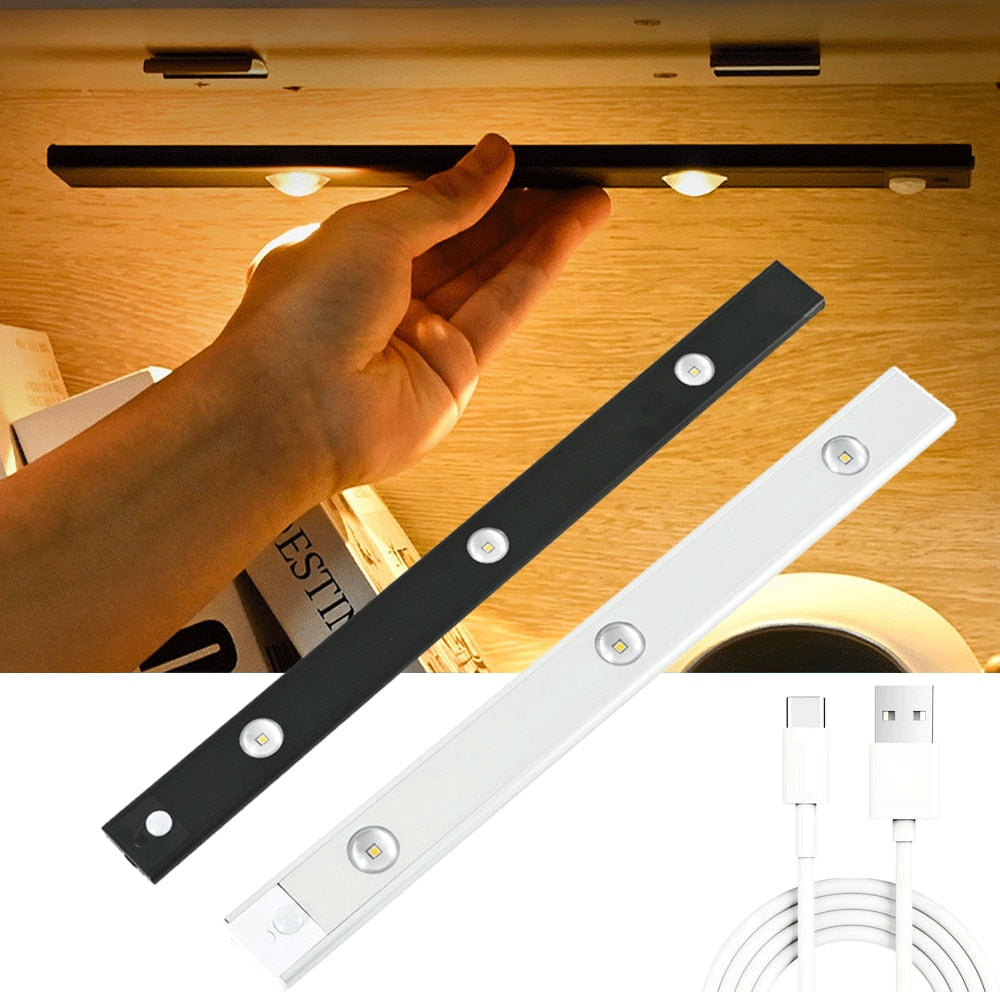 LumiShine Sensor Nachtlicht | Bewegungsmelder | Energiesparend | Kabelloses Design | 1+1 Aktion