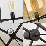 LumenCognac Glas Stehlampe | Elegantes Design | Amber oder Grau | Dimmbares Licht für Stilvolles Wohnen