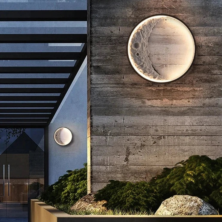 LunaArc Halbmond-Wandleuchte | LED Stimmungslicht | Dekorative Beleuchtung für Zuhause