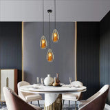 LumiStone Design Pendelleuchte | Moderner Stein-Look | Elegante Beleuchtung