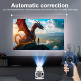 Vision4K Android Projektor Pro | 4K UHD Beamer | WLAN & Bluetooth | Heimkino & Streaming