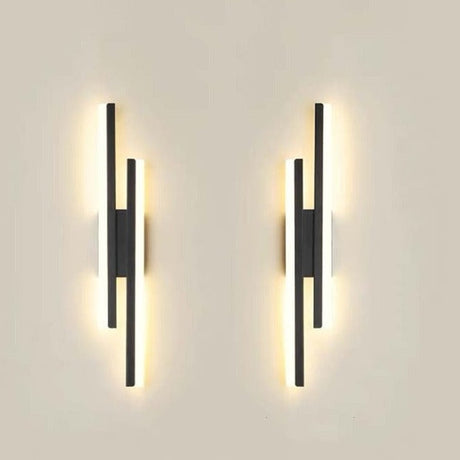 LumiStrip Moderne LED Wandlampe | Minimalistisches Design | Längliches Streifenlicht | Dimmbar & Energieeffizient