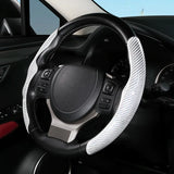 DriveStyle Lenkradbezug 36 cm | Rutschfester Auto-Lenkradschutz | Hochwertiges Material | Komfort und Stil