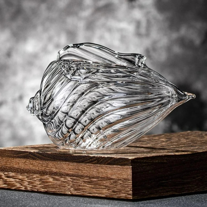 ShellGlow Conch-Gläser 2er-Set | Elegantes Muschelglas-Design | Premium Trinkgläser | Tischdeko