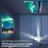 Vision4K Android Projektor Pro | 4K UHD Beamer | WLAN & Bluetooth | Heimkino & Streaming