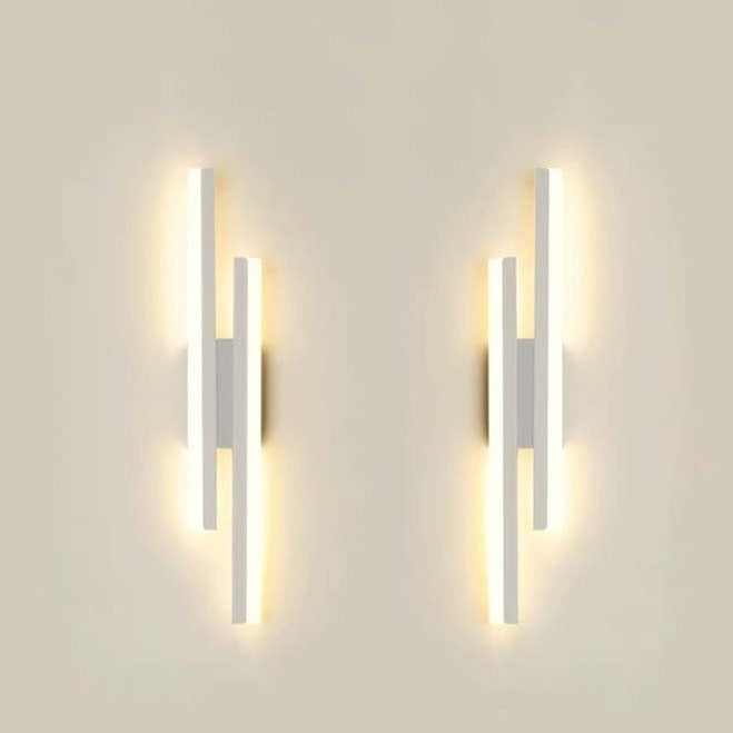 LumiStrip Moderne LED Wandlampe | Minimalistisches Design | Längliches Streifenlicht | Dimmbar & Energieeffizient