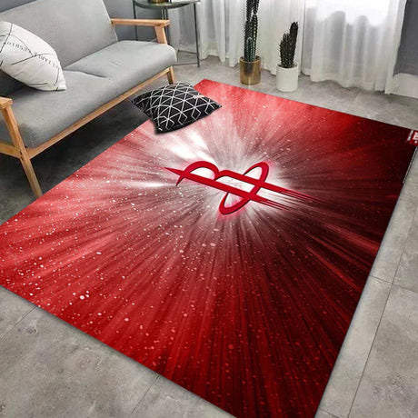 CourtComfort Rutschfester Küchenläufer | Waschbare Basketball-NBA Fußmatte | Teppich für Bad, Wohnzimmer & Flur