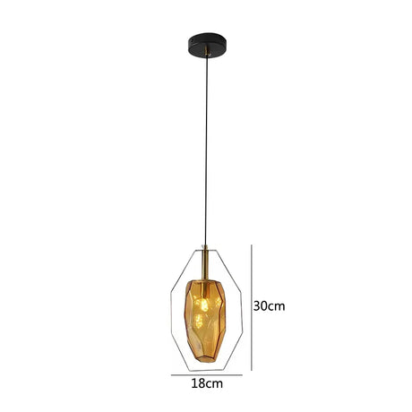 LumiStone Design Pendelleuchte | Moderner Stein-Look | Elegante Beleuchtung