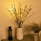 GlowTree LED Zweiglicht | Stimmungsvolles Dekolicht | Flexibel & Kabellos | Natürliche Deko für Zuhause