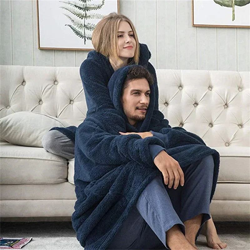 SnugCover Fleece-Deckenpullover | Kuschelig & Bequem | Perfekt für Zuhause & Unterwegs | In vielen Farben erhältlich
