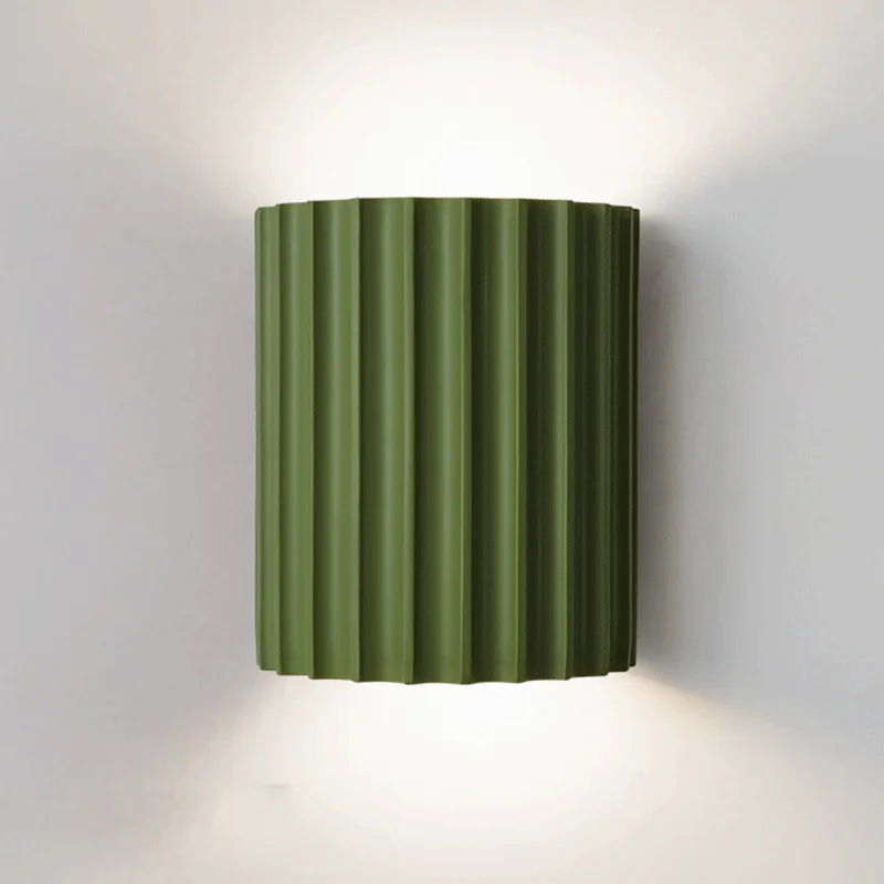 GlowWall Moderne Wandleuchte aus Resin | Dekorative Beleuchtung | Warmes & Kaltes Licht