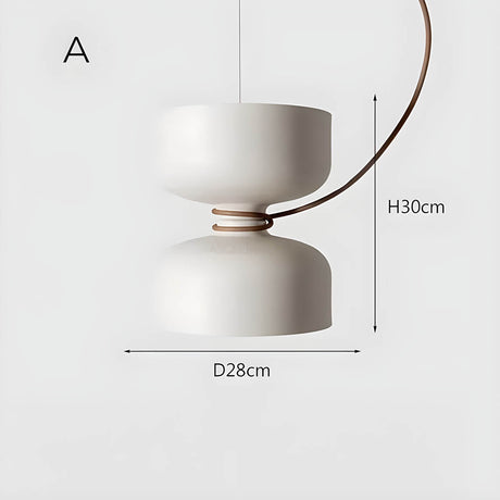GeoAura Geometrisches Design Pendelleuchte | Elegantes Lichtspiel | Modernes Interieur