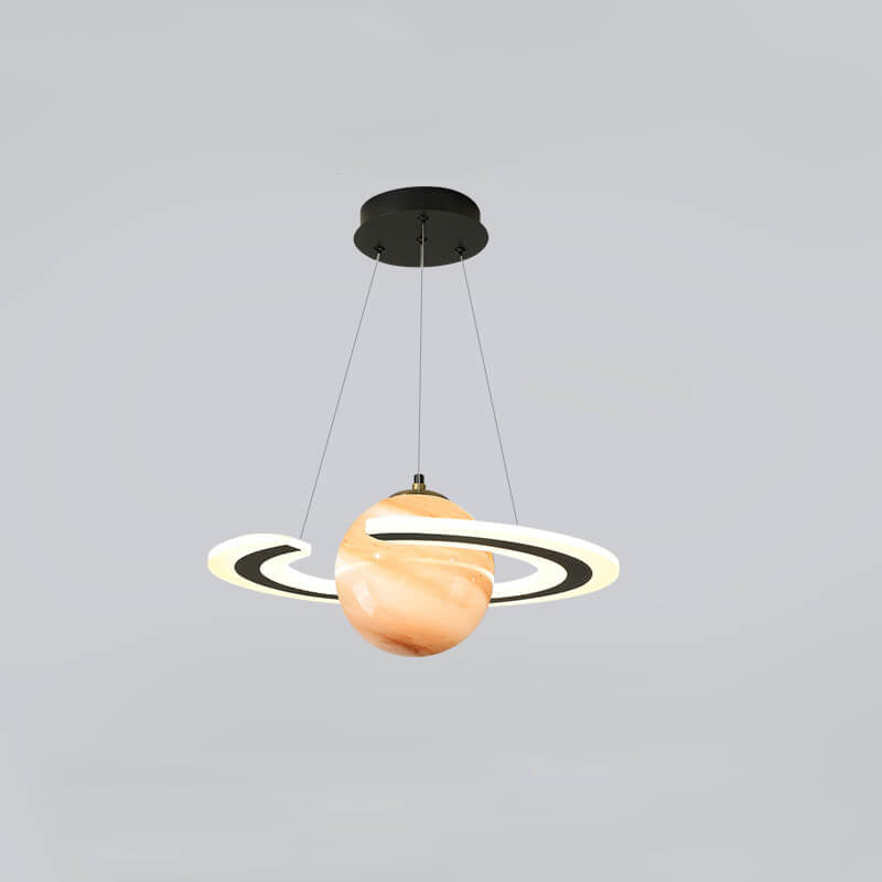NovaOrbit Kids LED Kronleuchter | Kreatives Weltraumdesign | Dimmbar & Farbenfroh | Modern