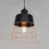 CageNova Geometrische Pendelleuchte | Nordic Design | Eisenkäfig | Einzigartige Beleuchtung